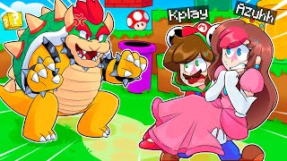 ¡SALVAMOS a la PRINCESA PEACH del MALVADO BOWSER 👑😱 Minecraft pero Super Mario Bros [upl. by Annabell500]