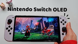 Nintendo Switch OLED Unboxing  Review amp Accessories 🤍 [upl. by Yeoz268]