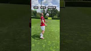 MoAliFC shooting challenge with Leão amp Bennacer  shorts [upl. by Atirres]