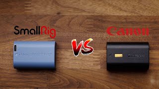 Smallrig Canon Battery Review [upl. by Truman890]