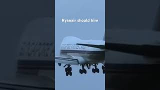 Credit to big jet tv planes ryanairlanding aviation viral b747 boeing ryanair [upl. by Roots933]