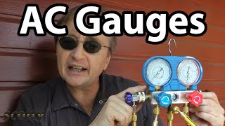 How to use AC Gauges in Your Car AC Problems [upl. by Buckley]