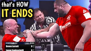 SPOLIERS DEVON LARRATT vs LEVAN SAGINASHVILI [upl. by Lev60]