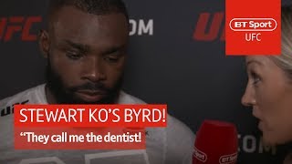 Darren Stewart This is why Im called The Dentist  UFC 228 interview [upl. by Wynny]