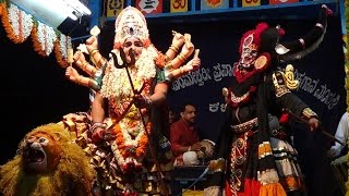 Yakshagana  Shri Devi Mahatme  5  Mahishasura vadhe  Kubanoor  Marnad  Nainad  Yekkaru [upl. by Lucien635]