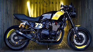 Custom Café Racer Yamaha XJR 1300  Walk Around ampExhaust Sound [upl. by Akiret251]