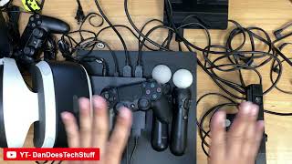 Setting Up PS4 Pro for the PlayStation VR PSVR  So Many Wires [upl. by Ennaecarg293]