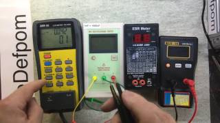 172 DER EE DE5000 Silicon Chip ESR Meter MkII MESR100 MK328 ESR meter comparison [upl. by Mickie]