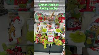 thegrinch grinch grinchmas hobbylobby hobbylobbyhaul christmasdecor decor holidaydecor asmr [upl. by Chemarin933]