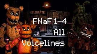 FNaF 14 All Voicelines With subtitles 13 [upl. by Hartfield83]