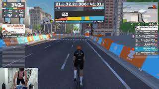 Zwift WTRL Team Time Trial TTT Talentfrei pb Baldiso  Espresso Doppio  Richmond UCI Worlds [upl. by Aneis73]