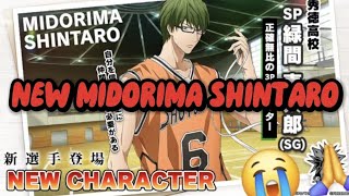 NEW CHARACTER MIDORIMA SHINTARO  DIRECT THREE SHOT  Kurokos Street Rivals [upl. by Gnuoy165]