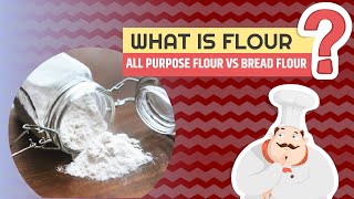 Difference between bread flour and all purpose flour [upl. by Lombard]