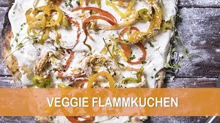 Rezept Veggie Flammkuchen [upl. by Stoneman]