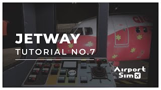 AirportSim I Tutorials I Jetway [upl. by Leinadnhoj]