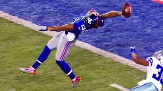 EVERY ANGLE Odell Beckham Jrs OneHanded TD Catch  Ultimate Highlights  NFL [upl. by Jorey]