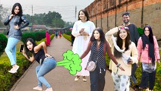 FUNNY WET FART Prank on Girls Part88 😂 N2o Shreya [upl. by Ennayar266]