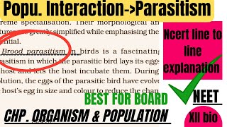 Parasitism interaction full easy explanation ● [upl. by Kirenoj]