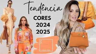 CORES TENDÊNCIA 2024 e 2025 I As principais cores que estarão na moda JAQUE C OLIVEIRA tendencias [upl. by Yauq]