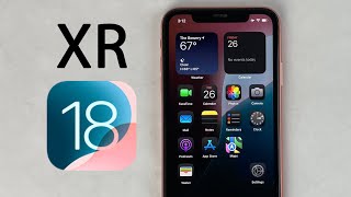 iOS 18 on iPhone XR  OLDEST iPhone Supported [upl. by Williamson]