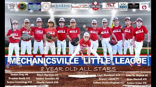 MLL 8YR Old AllStars [upl. by Worlock]