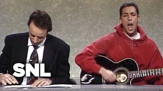 Weekend Update Adam Sandler On Valentines Day  SNL [upl. by Lot]