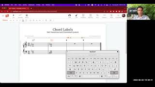 Noteflight Tutorial Entering Half Diminished and Fully Diminished Symbols [upl. by Polik]