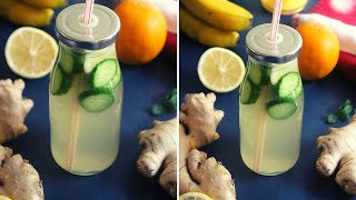 homemade drink to lose belly fat fast with fat burning drinkweight loss [upl. by Eldreeda]