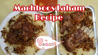 Machboos Laham Arabic RecipeOFWLIFENeriejoys Vlog [upl. by Thilde]