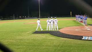 Hagerty High School Baseball 2023 Opening Night Starting Lineup [upl. by Atinyl]