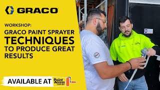 Graco paint sprayer techniques to produce great results [upl. by Noyart]