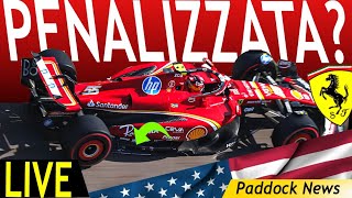 🔥 Ferrari Penalizzata FIA Cambia le Regole in Corsa per il GP di Las Vegas 🚥 [upl. by Bollay]