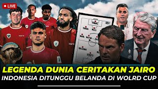 jairo ‘Terbang ke INDONESIA’ Legenda BELANDA De boer ‘Pria Fantastis’ Project piala dunia Indon [upl. by Adnohral507]