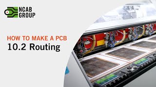 Routing  How to make a PCB step 102 [upl. by Atsillak759]