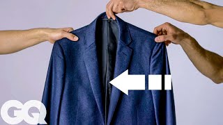 How to Fold and Pack a Suit The Right Way  GQ [upl. by Hufnagel]