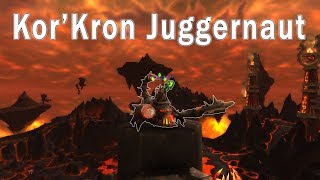 World of Warcraft Finally getting KorKron Juggernaut after 4 YEARS [upl. by Cornelle576]