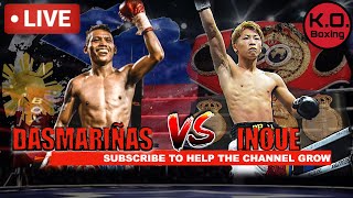 🔴LIVE  NAOYA INOUE VS MICHAEL DASMARIÑAS LIVE COMMENTARY [upl. by Welby]