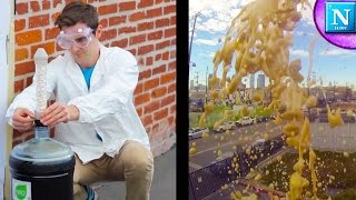 World Record Soda Mentos Geyser [upl. by Dihaz107]