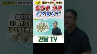 건달TV 갑작스런 증상 발현 꼭 병원 가보세요 치매전조증상혈관성치매건달TV건강정보 [upl. by Adhamh327]