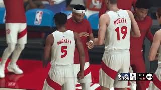 Raptors vs Warriors NBA PRE SEASON I September 30 2024 NBA 2K25 Simulation [upl. by Beauregard]