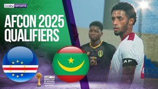 Cape Verde CPV vs Mauritania MTN  AFCON 2025 Qualifiers HIGHLIGHTS  091024  beIN SPORTS USA [upl. by Helfand166]