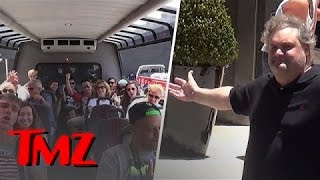 Artie Lang Caught By The TMZ Tour  TMZ [upl. by Ahsoet299]