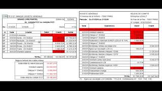 Etat Rapprochement Bancaire Video 2 [upl. by Genie]