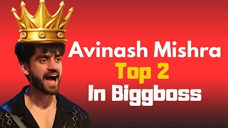 Avinash Mishra TOP TWO TAK JA SAKTE HAIN KYA LAGTA HAI APKO biggboss18 [upl. by Ettedranreb]