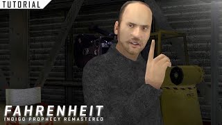 Fahrenheit Indigo Prophecy Remastered  PC  Tutorial 4K 60ᶠᵖˢ [upl. by Borgeson]