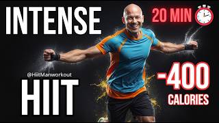 20 Min Intense HIIT Workout For Fat Burn amp Cardio  No Equipment No Repeats HIITWorkout [upl. by Tilda]