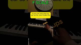 Self taught pianist learns the piano basics major scale piano [upl. by Trovillion]