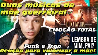 Sargento reagindo ao Trap  Krawk Lembra de Mim Pai e ao Funk Dona Maria  Especial Mãe Guerreira [upl. by Negriv555]