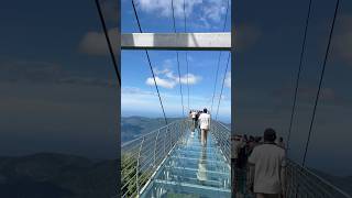 Vagamon glass bridge 🤓shorts shortsfeed travel vagamon [upl. by Haymes]