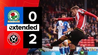 Blackburn Rovers 02 Sheffield United  Extended EFL Championship highlights [upl. by Grimaldi]